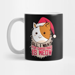 Meow Christmas Mug